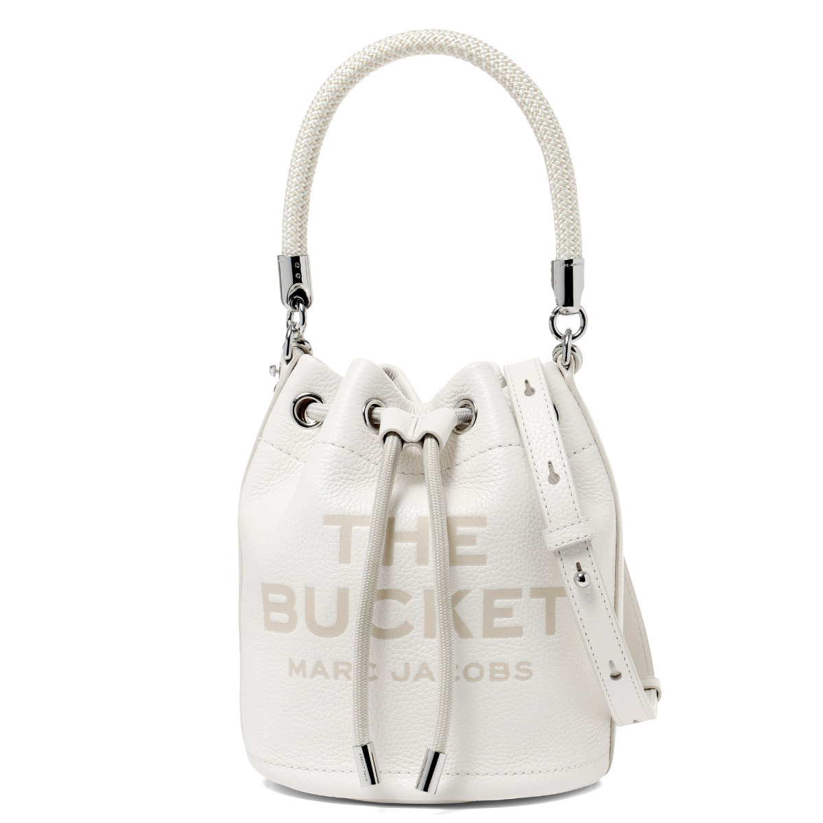 MARC JACOBS マークジェイコブス ショルダー付 バケットバッグ THE LEATHER BUCKET ザ レザー バケット  H652L01PF22 140 - レディースファッション