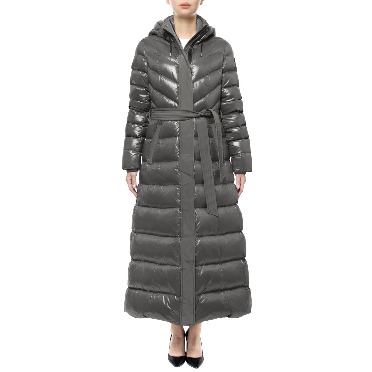 Mackage MACKAGE マッカージュ フード＆ベルト付 ダウンコート CALINA 