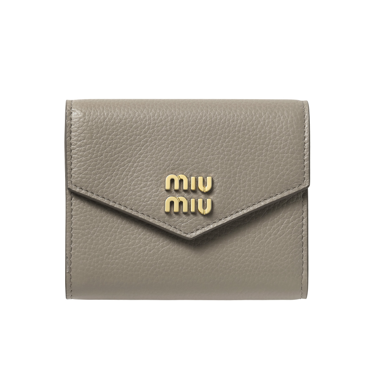 miu MIU ミュウミュウ 三つ折り財布 VITELLODAINO ヴィッテロ