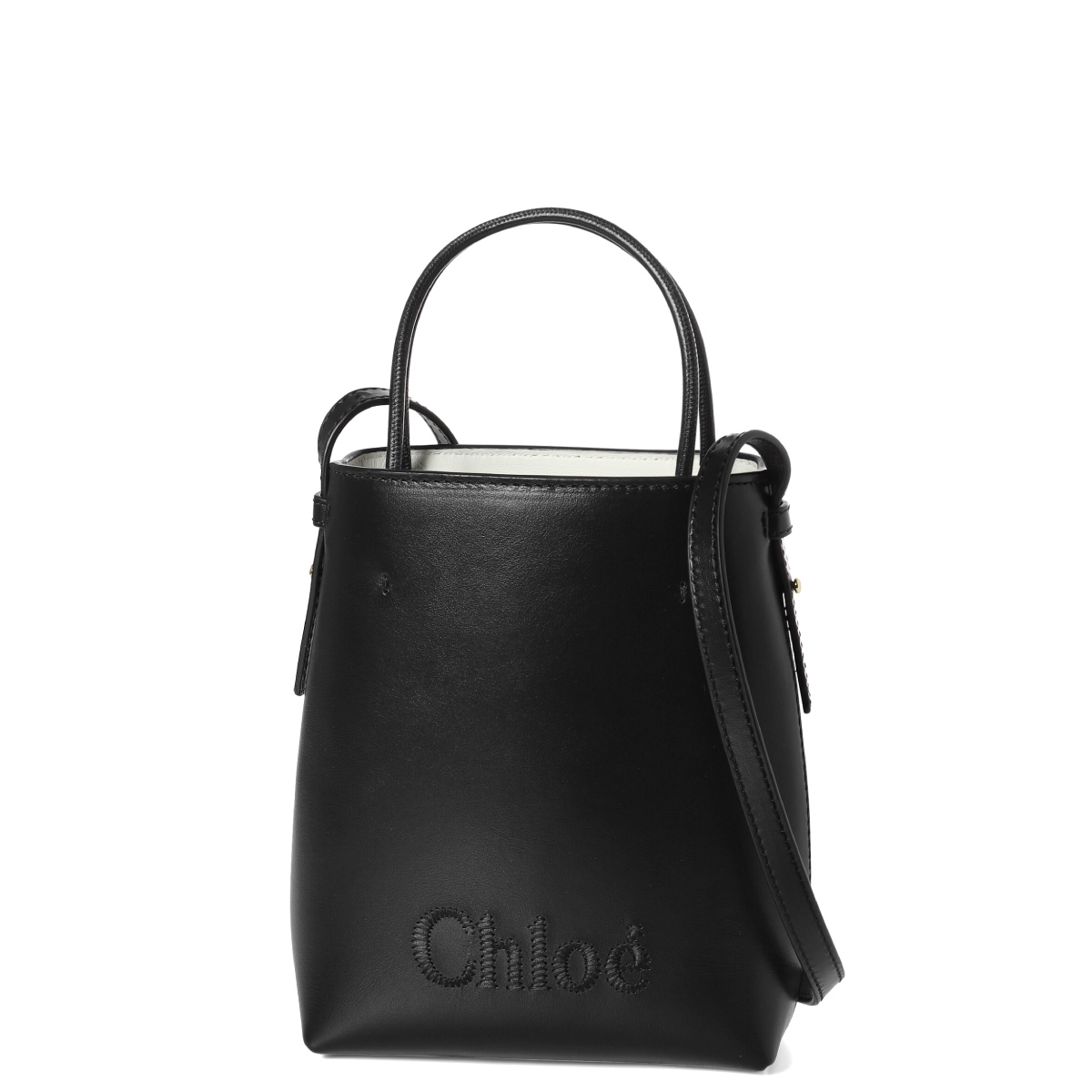 CHLOE クロエ ショルダー付 ハンドバッグ マイクロ CHLOE SENSE クロエ センス CHC23UP873 I10 001｜importshopdouble｜02