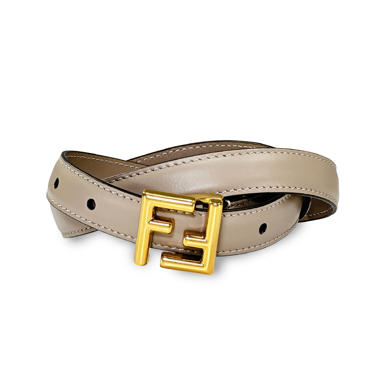 美品 FENDIベルト 元値8万5000円 FENDI フェンディ ベルト 8C0648 AAIW F1LEY : インポート