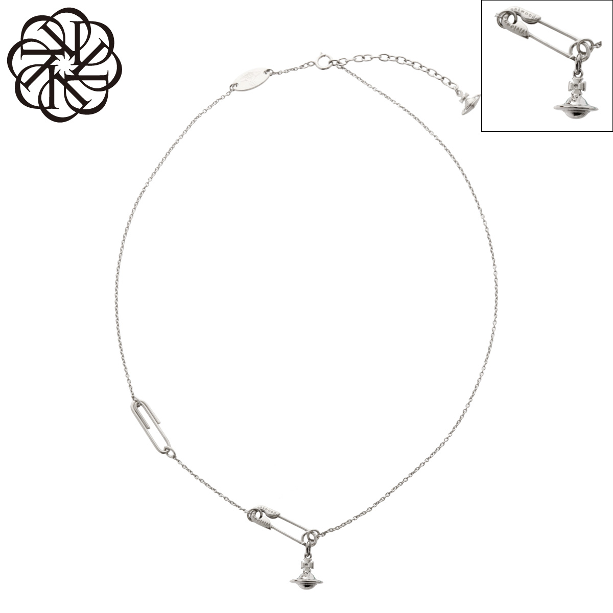 ビビアン　ネックレス Vivienne Westwood（ヴィヴィアンウエストウッド） ネックレス SAFETY