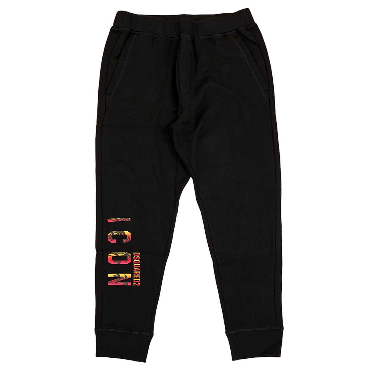 DSQUARED2 ディースクエアード スウェットパンツ S79KA0047 S25516 ICON SUNSET PANTS メンズ ズボン パンツ  スエットパンツ 900 BLACK ブラック