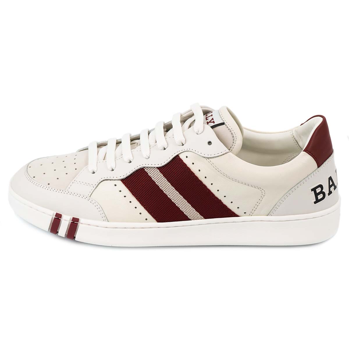 BALLY バリー スニーカー 6231628 SNEAKER WISSAL-PRINT メンズ シューズ WHITE-BALLY RED ホワイト