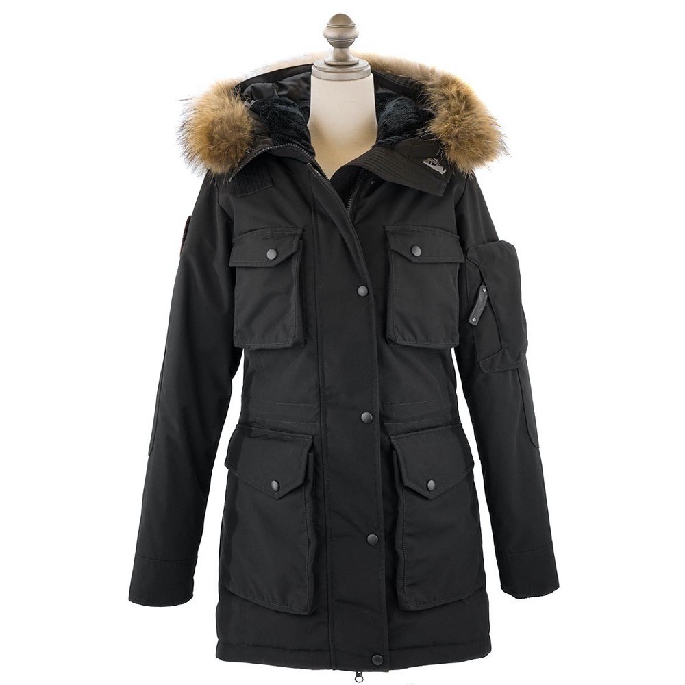 Arctic Explorer アークティックエクスプローラー ダウンジャケット 19年 年秋冬新作 レディース Umi ウニ ラクーンファー モッズコート Black ブラック N19awwumiblk インポートショップteresa 通販 Yahoo ショッピング