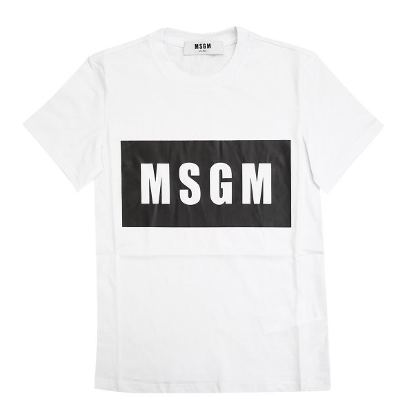 MSGM エムエスジーエム MSGM ロゴプリント Tシャツ MDM95 2641 195296 T-SHIRT レディース クルーネック ロゴ  WHITE ホワイト XS-M : nhjmdm95white : インポートショップTERESA - 通販 - Yahoo!ショッピング