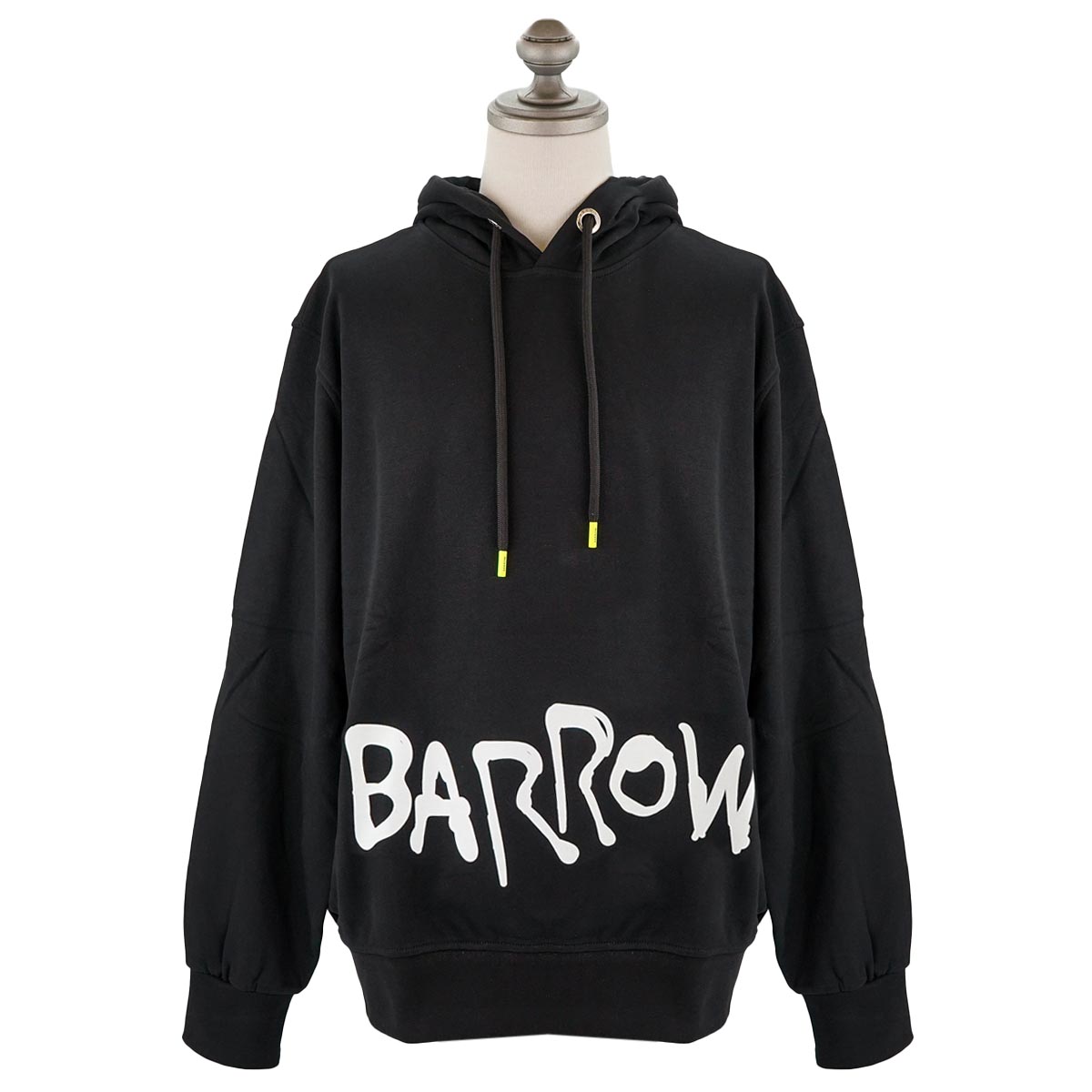 BARROW バロー バロウ フーディー 2023年春夏新作 34087 HOODIE UNISEX メンズ レディース テディベア 110  NERO/BLACK ブラック