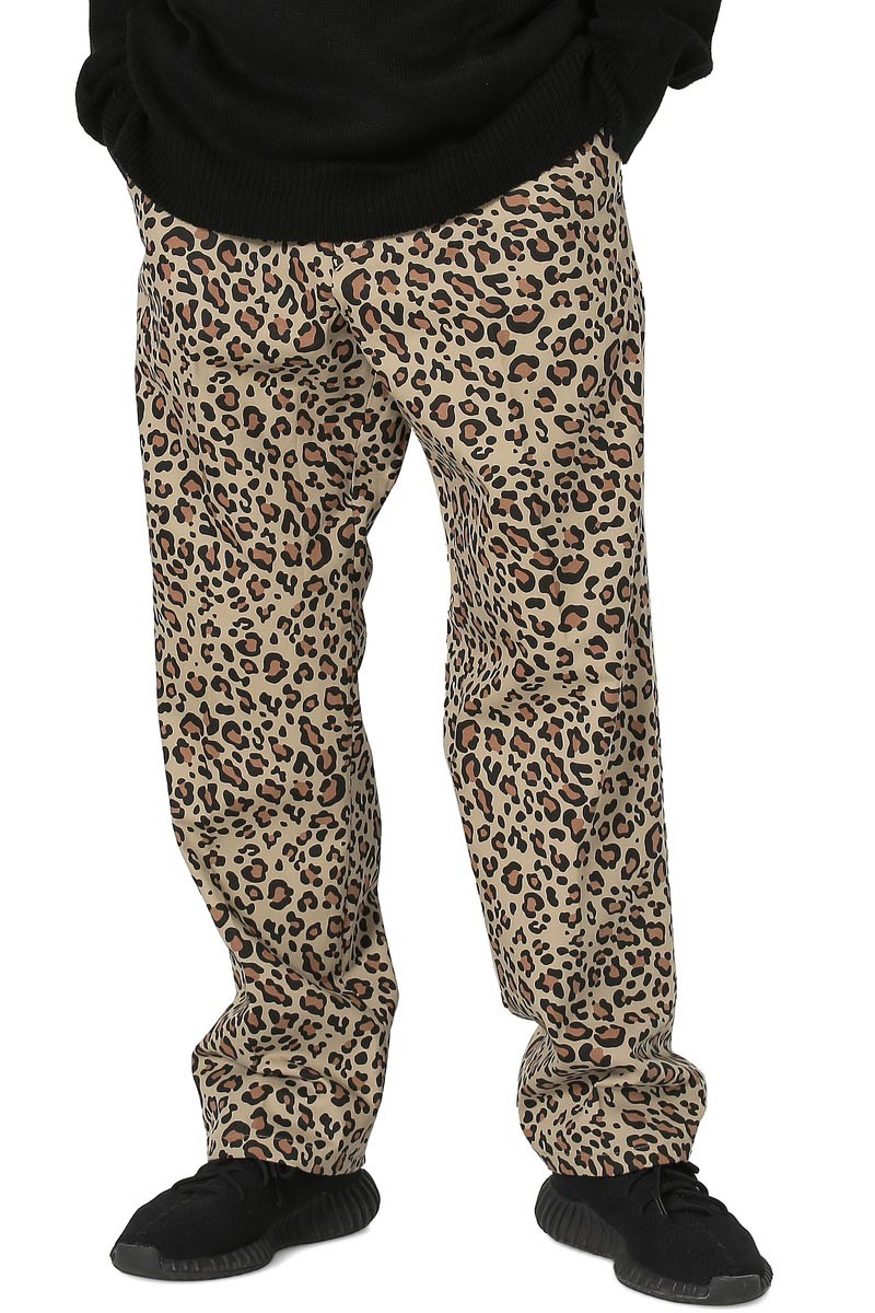 y*n様 Supreme レオパード チノパンツ32 leopard chino 安く 買う 方法ファッション - y*n様 Supreme レオパード チノパンツ32