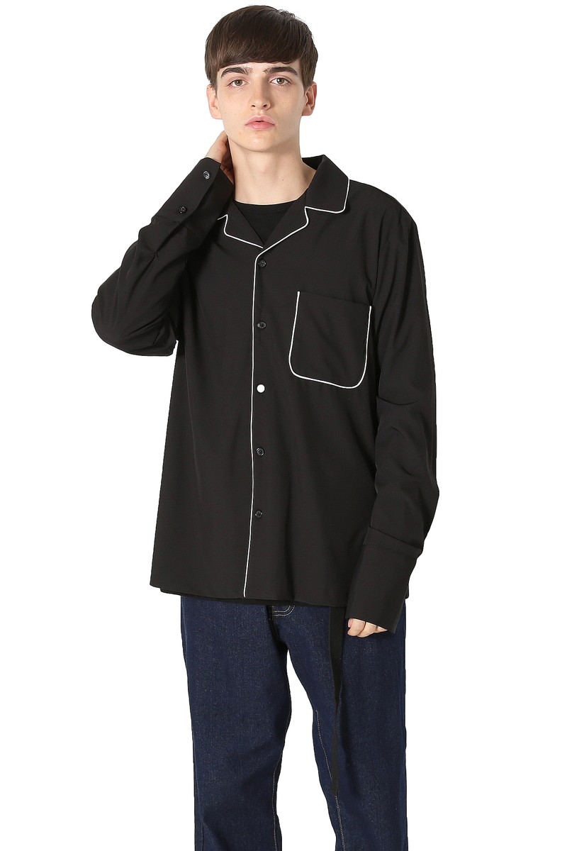 【good regular】MERONA 開襟シャツ パジャマシャツ チェック GOODENOUGH グッドイナフ 裏原 開襟 フランネルシャツ 長袖