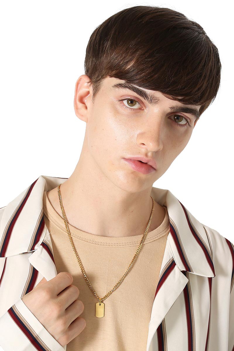 improves（インプローブス） プレートネックレス ペンダント メンズ