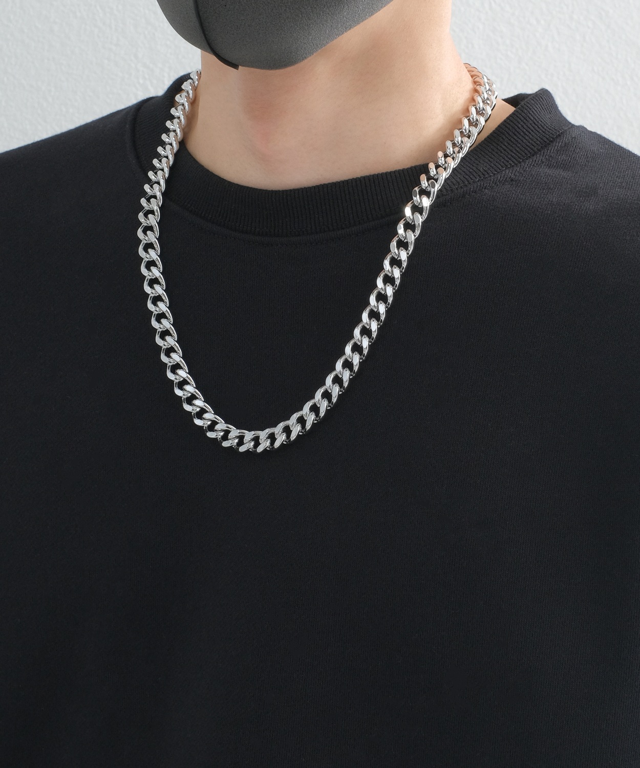 ネックレス メンズ 10m/m ターラントチェーン 小物 アクセサリー ユニセックス セレクト アメカジ カジュアル 古着MIX スケーター ストリート 韓国 | improves | 02