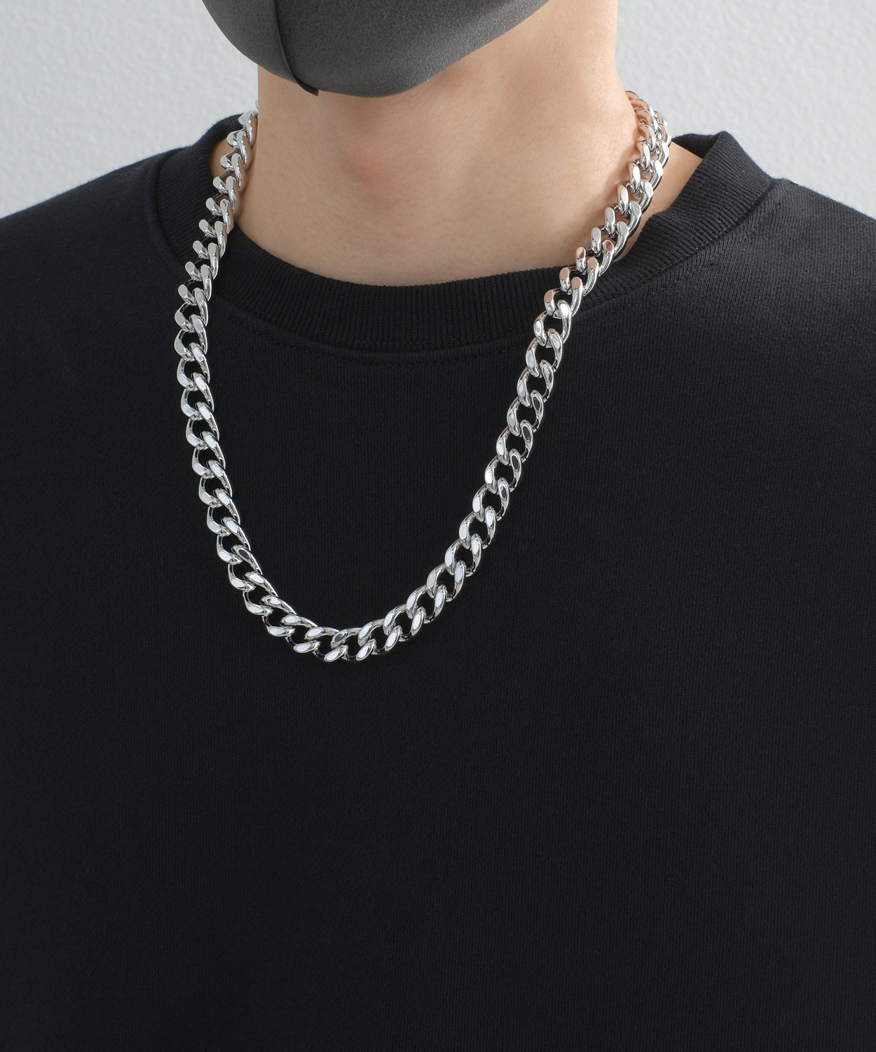 ネックレス メンズ 12m/m ターラントチェーン 小物 アクセサリー ユニセックス セレクト アメカジ カジュアル 古着MIX スケーター ストリート 韓国 | improves | 02