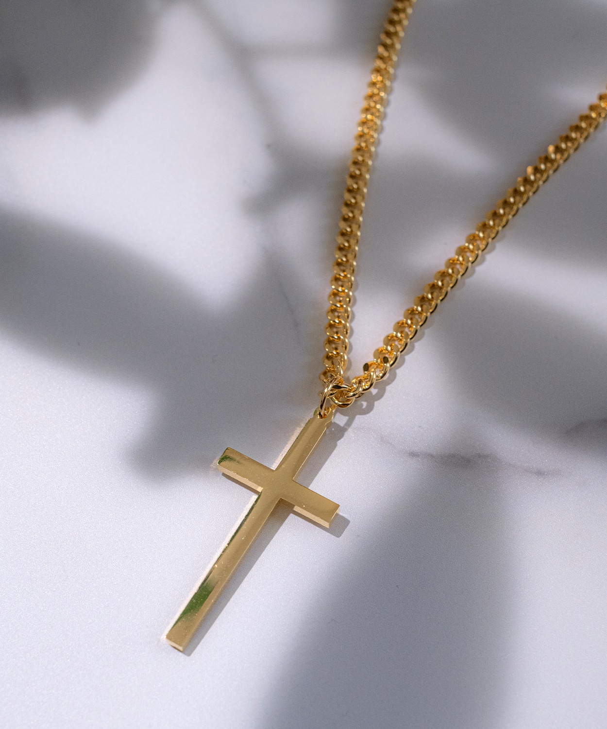 ネックレス メンズ レディース クロス ターラントチェーン アメカジ カジュアル スケーター ストリート 韓国ファッション ロック モード シルバー ゴールド | improves | 02