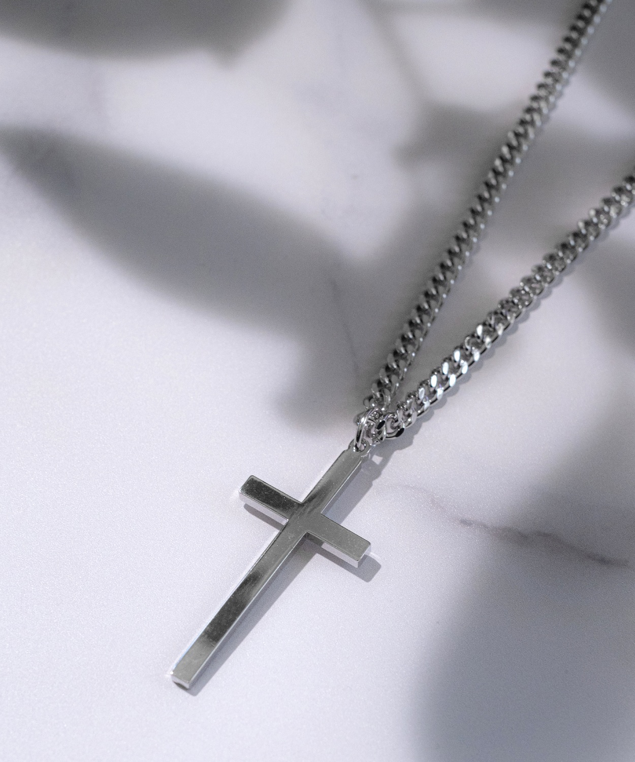 ネックレス メンズ レディース クロス ターラントチェーン アメカジ カジュアル スケーター ストリート 韓国ファッション ロック モード シルバー ゴールド | improves | 01