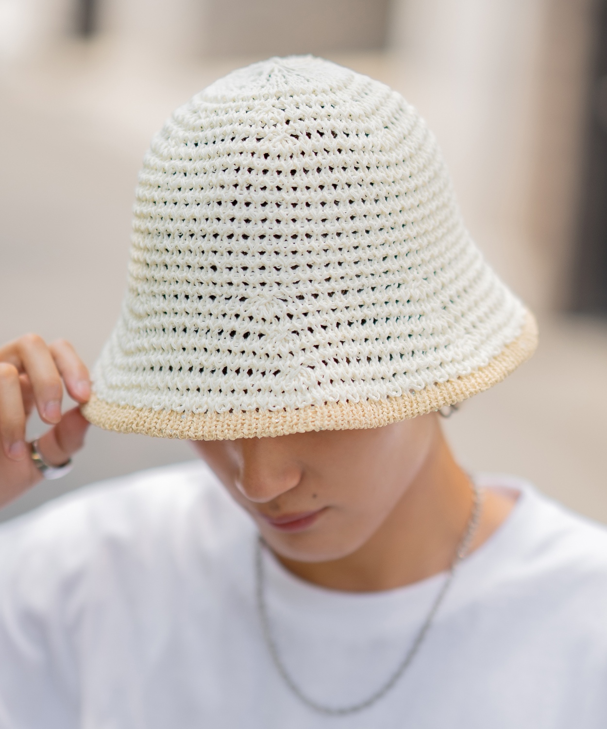 クロシェハット メンズ ポリエステル クローシェハット シンプル 大人カジュアル アメカジ カジュアル ストリート 古着MIX 韓国ファッション | improves | 04