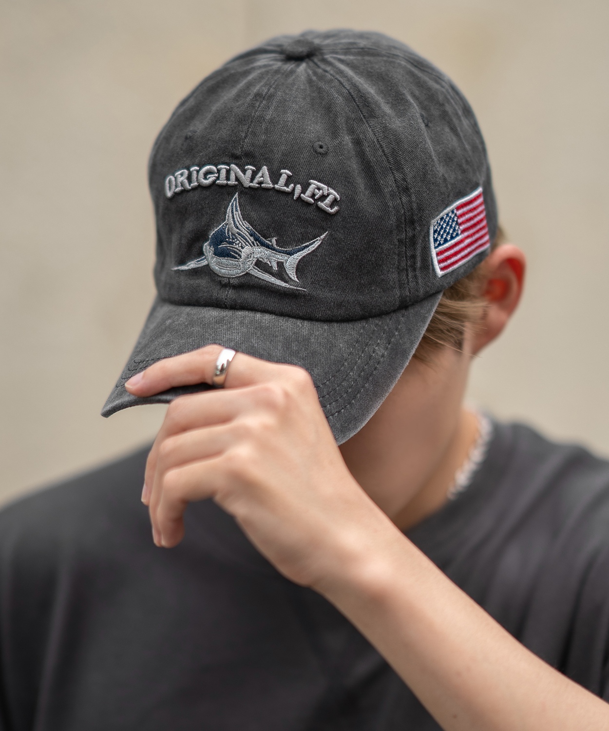 キャップ メンズ ヴィンテージ加工 ベースボールキャップ 帽子 大人カジュアル アメカジ カジュアル ストリート 古着MIX 韓国ファッション | improves | 02