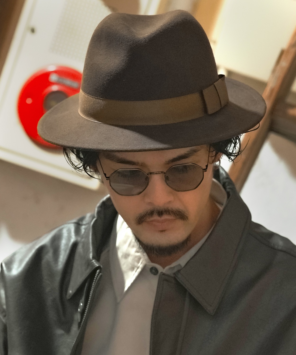 ハット メンズ 中折 無地 帽子 セレクト トラディショナル 大人カジュアル キレイめ シンプル ベーシック アメカジ 古着MIX 韓国ファッション | improves | 04