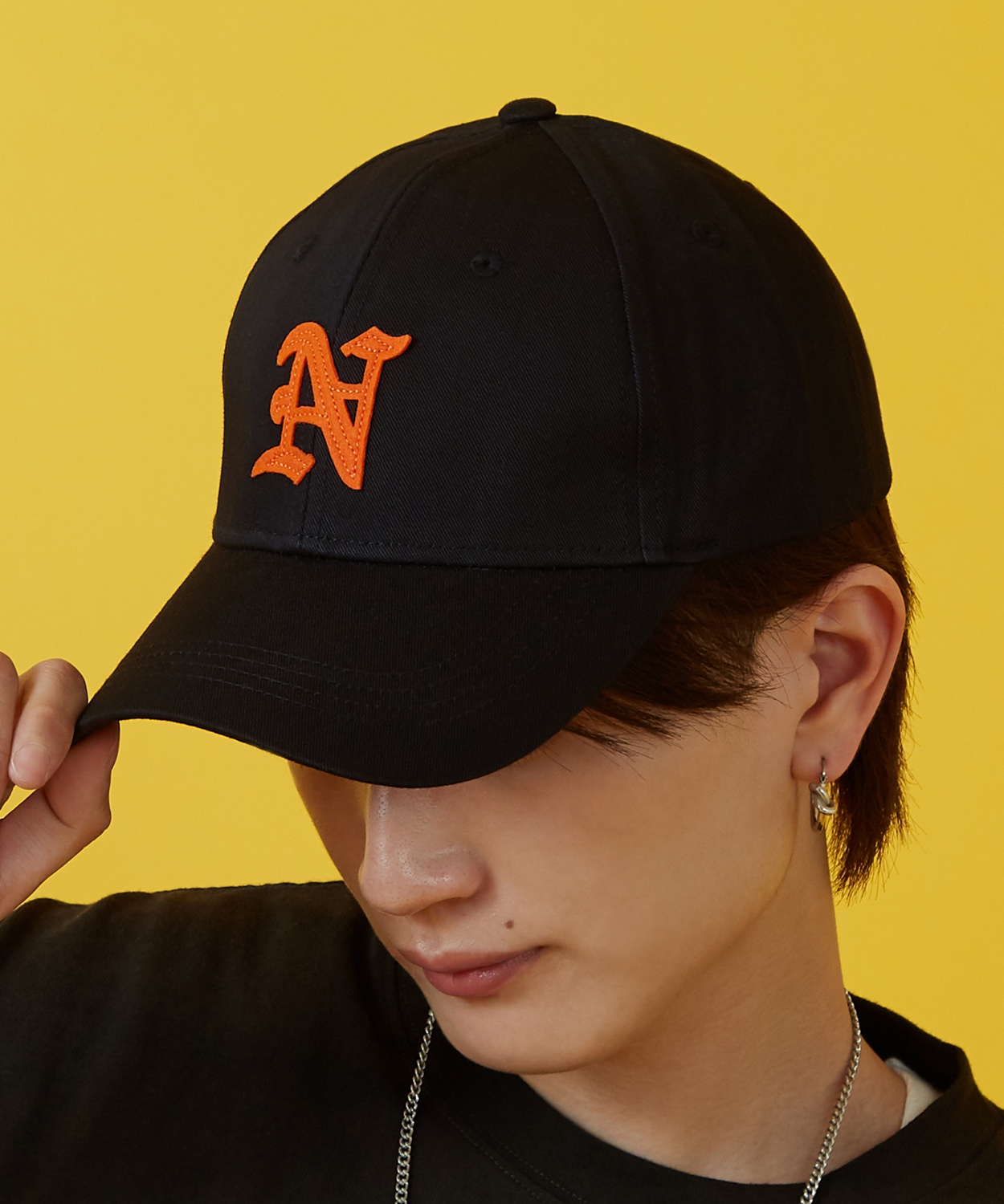 キャップ メンズ 帽子 刺しゅう ベースボール New York ロゴ プリント スケーター ダンス ストリート アメカジ カジュアル 韓国ストリート Y2K | improves | 04