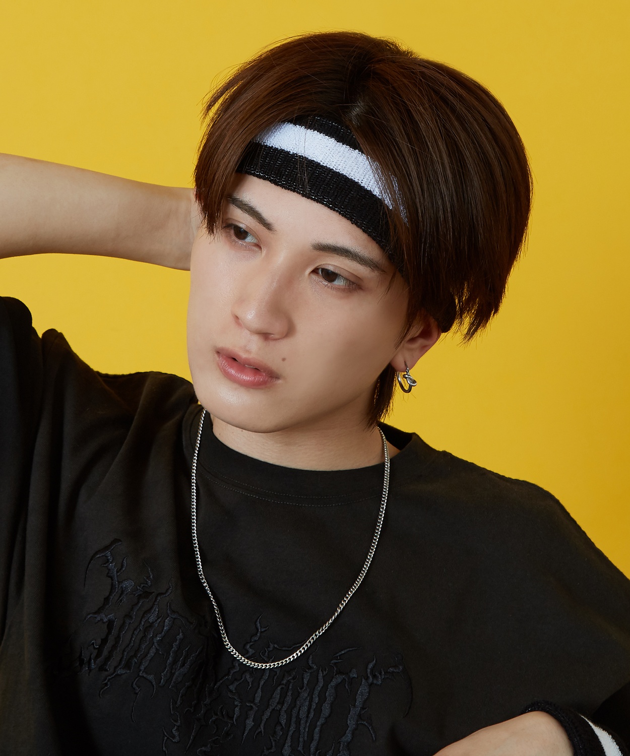 ヘアバンド メンズ レディース 帽子 スポーツ ダンス アクセサリー フェス スケーター ストリート アメカジ カジュアル 韓国ストリート Y2K | improves | 07