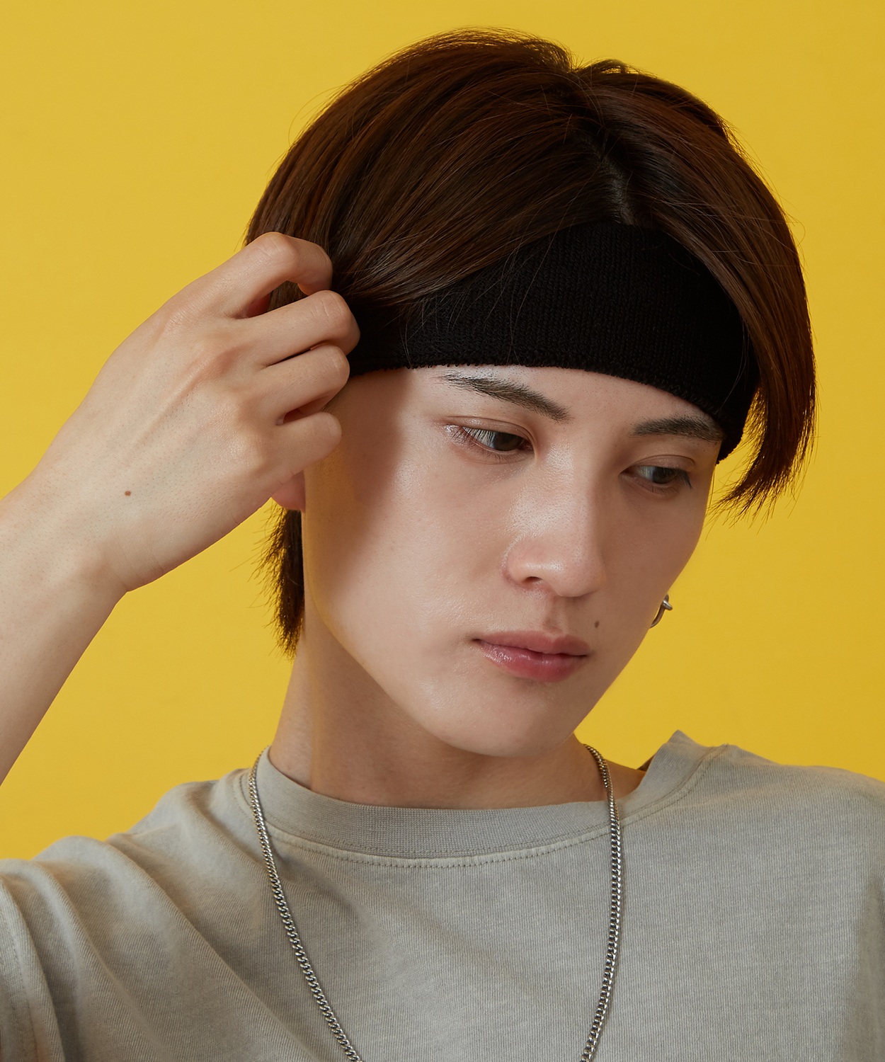 ヘアバンド メンズ レディース 帽子 スポーツ ダンス アクセサリー フェス スケーター ストリート アメカジ カジュアル 韓国ストリート Y2K | improves | 11