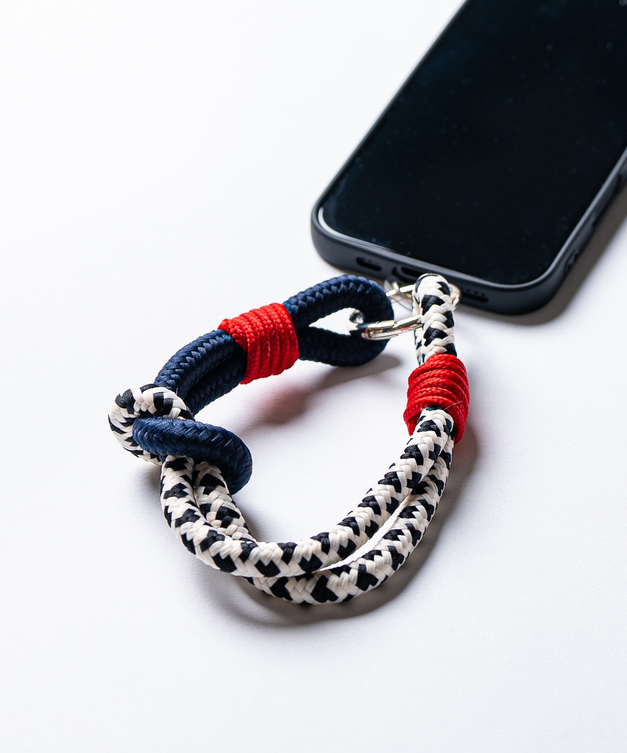 ストラップ メンズ スマホ用 ハンドストラップ パラコード ストリート カジュアル 古着MIX 韓国ファッション | improves | 03