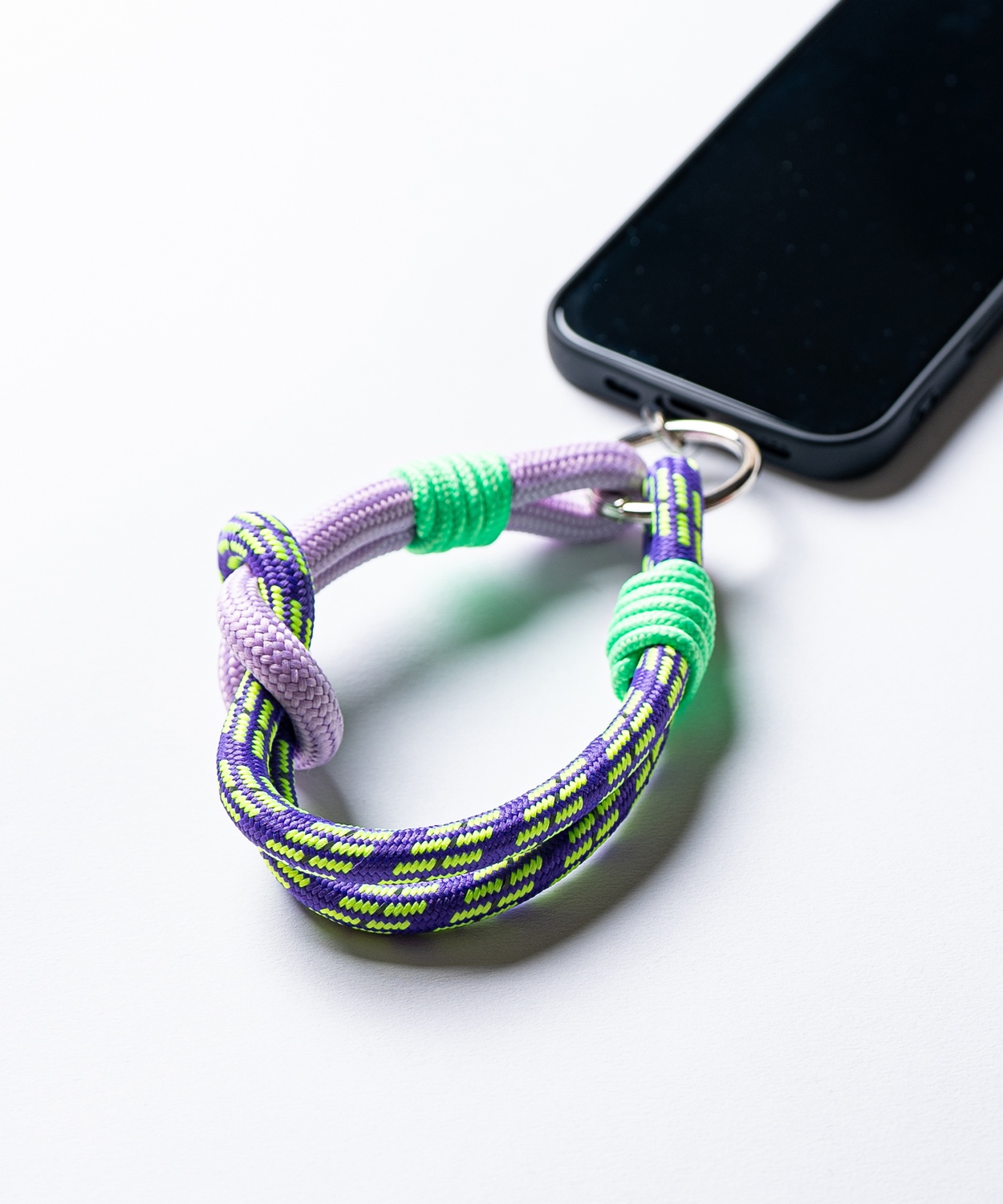 ストラップ メンズ スマホ用 ハンドストラップ パラコード ストリート カジュアル 古着MIX 韓国ファッション | improves | 05