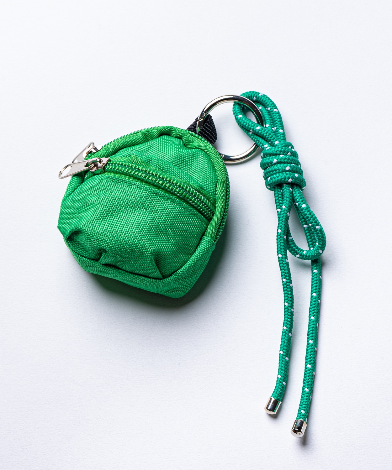 ミニポーチ キーホルダー リュック型 メンズ レディース コインケース イヤホンケース カラビナ付き ロープ バックチャーム ストリート 韓国 | improves | 02