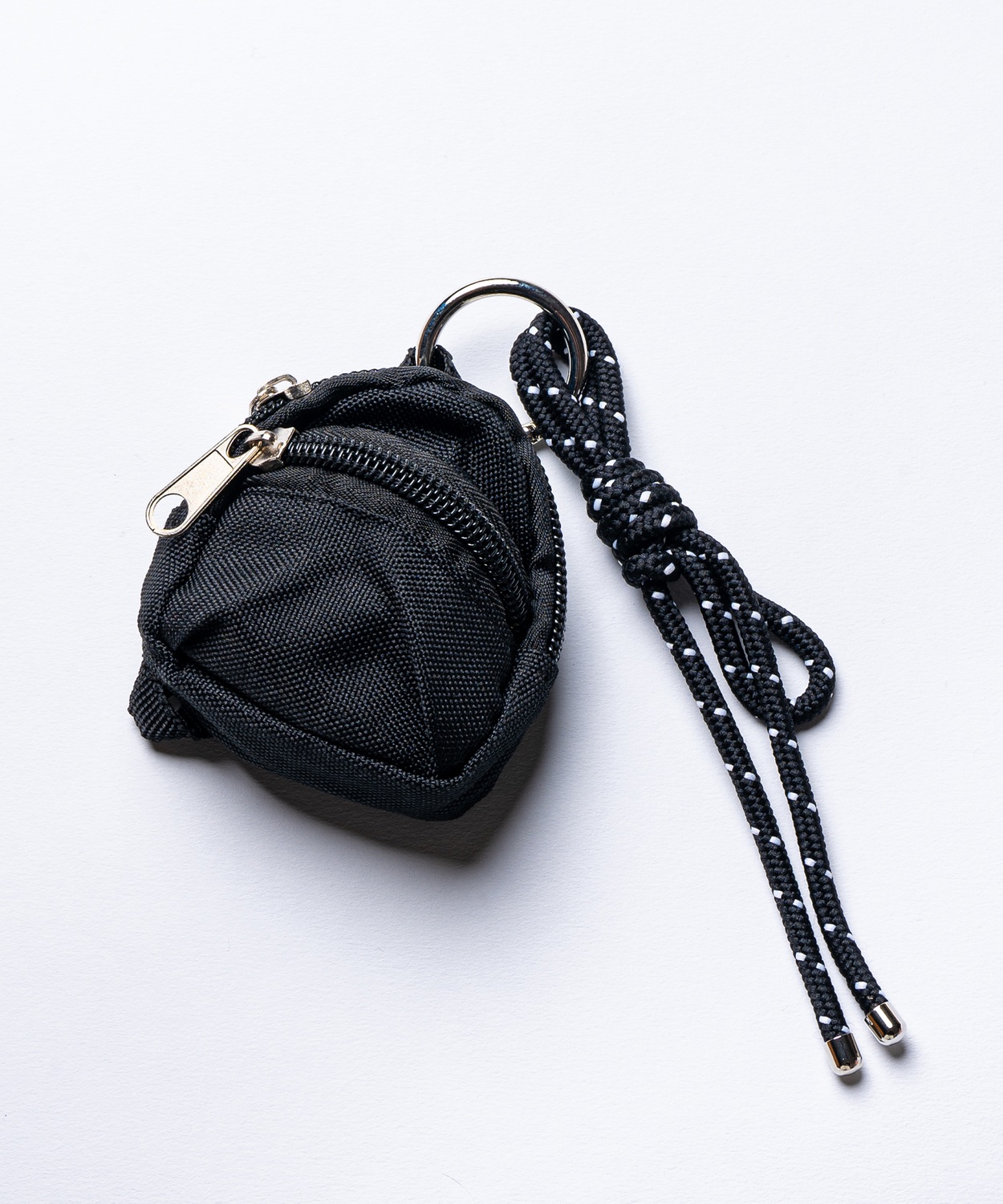 ミニポーチ キーホルダー リュック型 メンズ レディース コインケース イヤホンケース カラビナ付き ロープ バックチャーム ストリート 韓国 | improves | 07