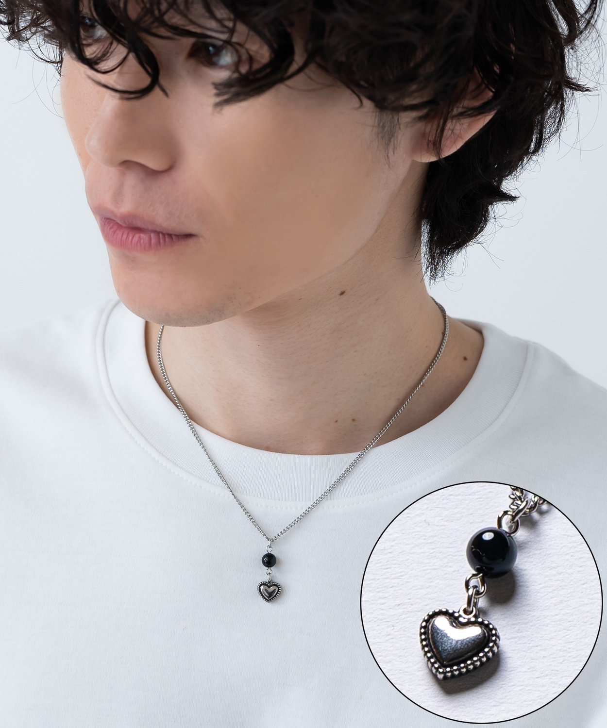 ステンレスネックレス メンズ レディース 十字架 コイン ハート 蝶 ユニセックス アメカジ ストリート Y2K 韓国ファッション アクセサリー | improves | 02