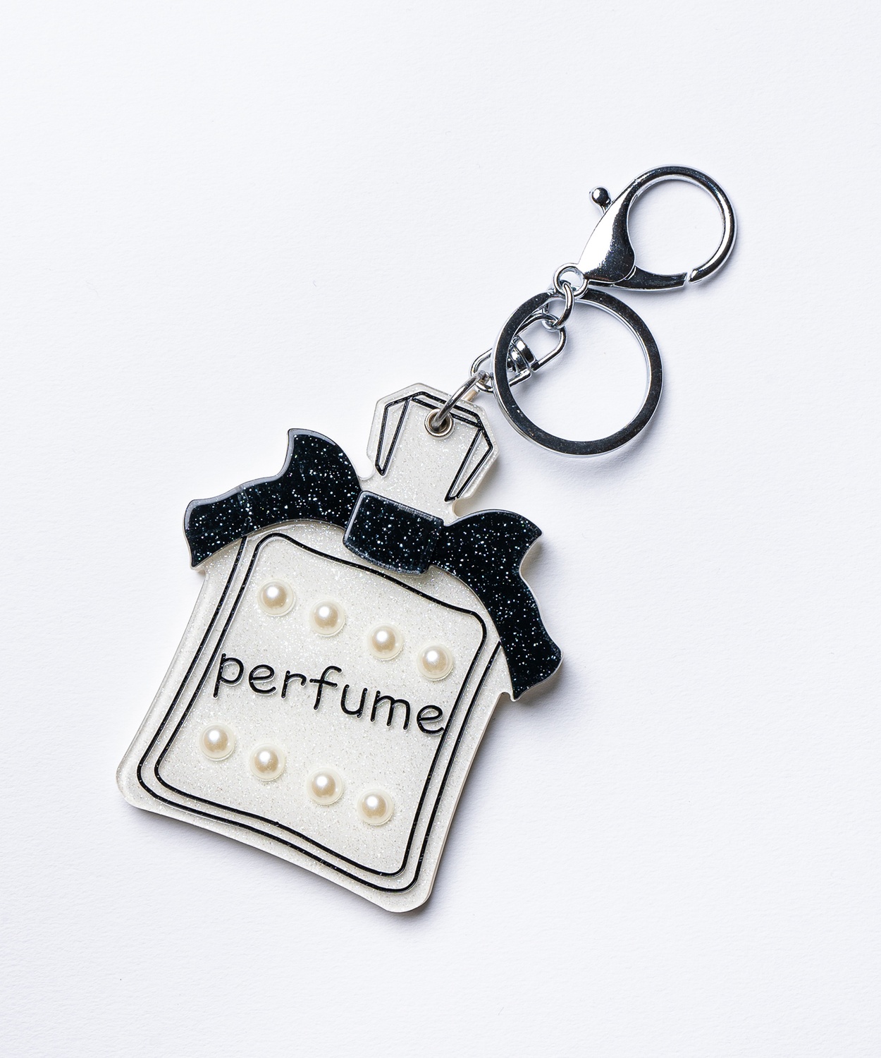 ミラーキーホルダー 鏡 コンパクト スライド アクリル キーリング チャーム 唇 ポップコーン 香水 宇宙 Y2K ストリート ポップ 雑貨 ギフト | improves | 12