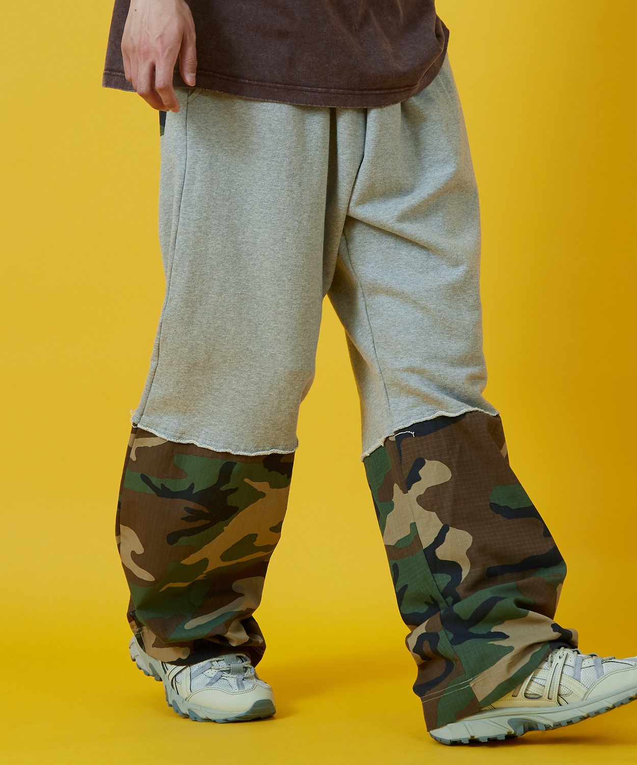 スウェットパンツ メンズ レディース カモフラ ダ Tシャツ アメカジ カジュアル スケーター ストリート 韓国 | improves | 02