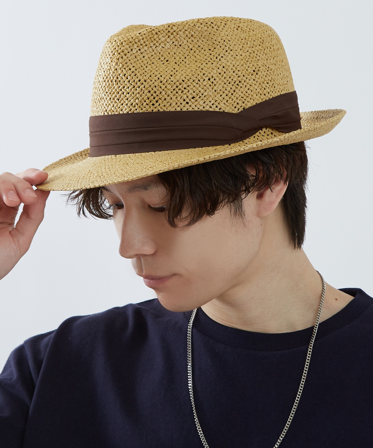 ハット メンズ レディース ストローハット ストリート スケーター アメカジ 古着MIX 韓国ファッション | improves | 01