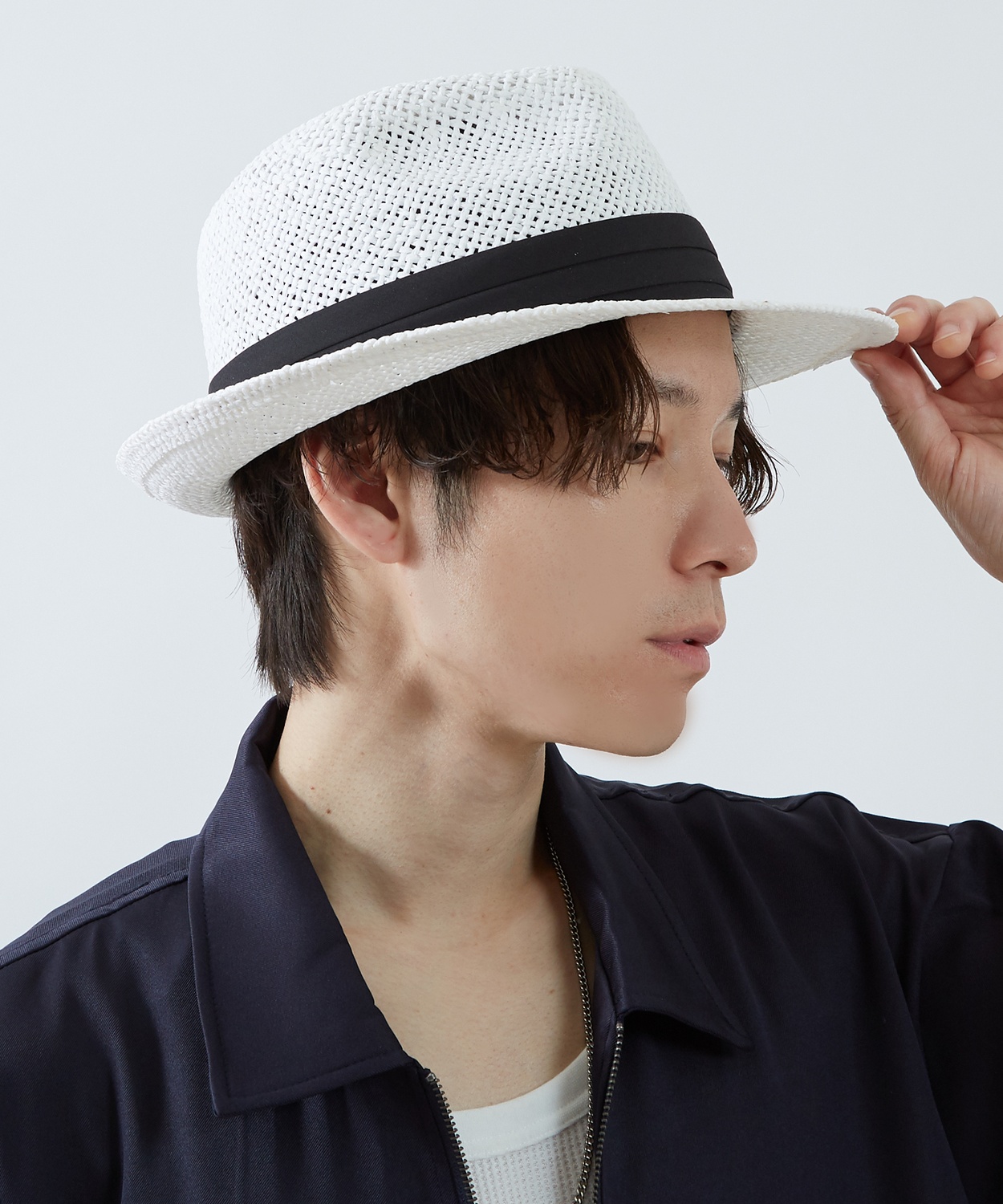 ハット メンズ レディース ストローハット ストリート スケーター アメカジ 古着MIX 韓国ファッション | improves | 02