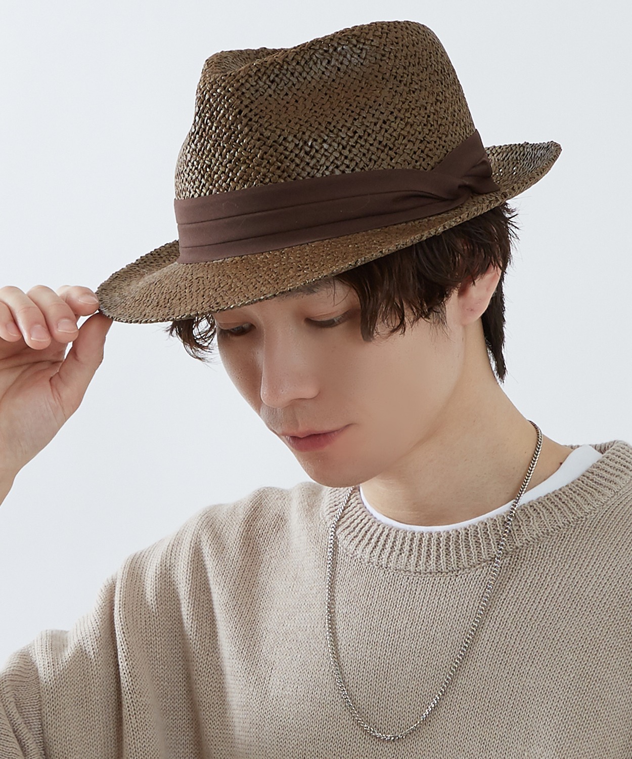 ハット メンズ レディース ストローハット ストリート スケーター アメカジ 古着MIX 韓国ファッション | improves | 04