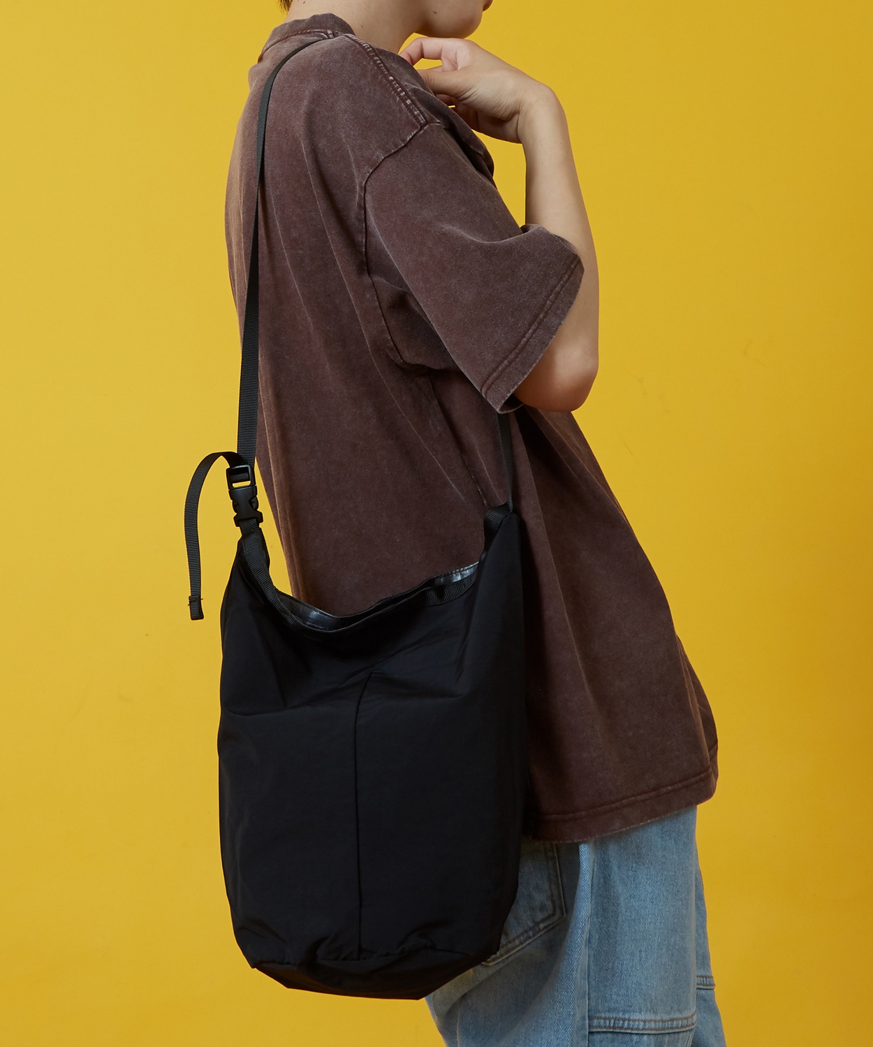 バック メンズ レディース ショルダー ストリート スケーター アメカジ 古着MIX 韓国ファッション ブラック グレー ネイビー | improves | 02