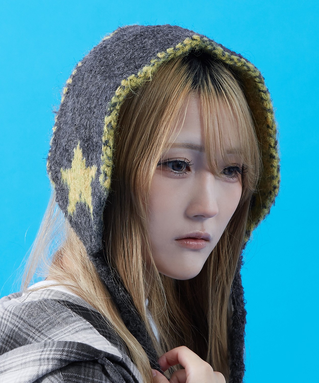 イヤーマフ メンズ レディース ユニセックス 帽子 ボア ニット帽 フライトキャップ ロシア帽 耳あて ノルディック柄 スター柄 もこもこ 防寒 Y2K ストリート | improves | 05