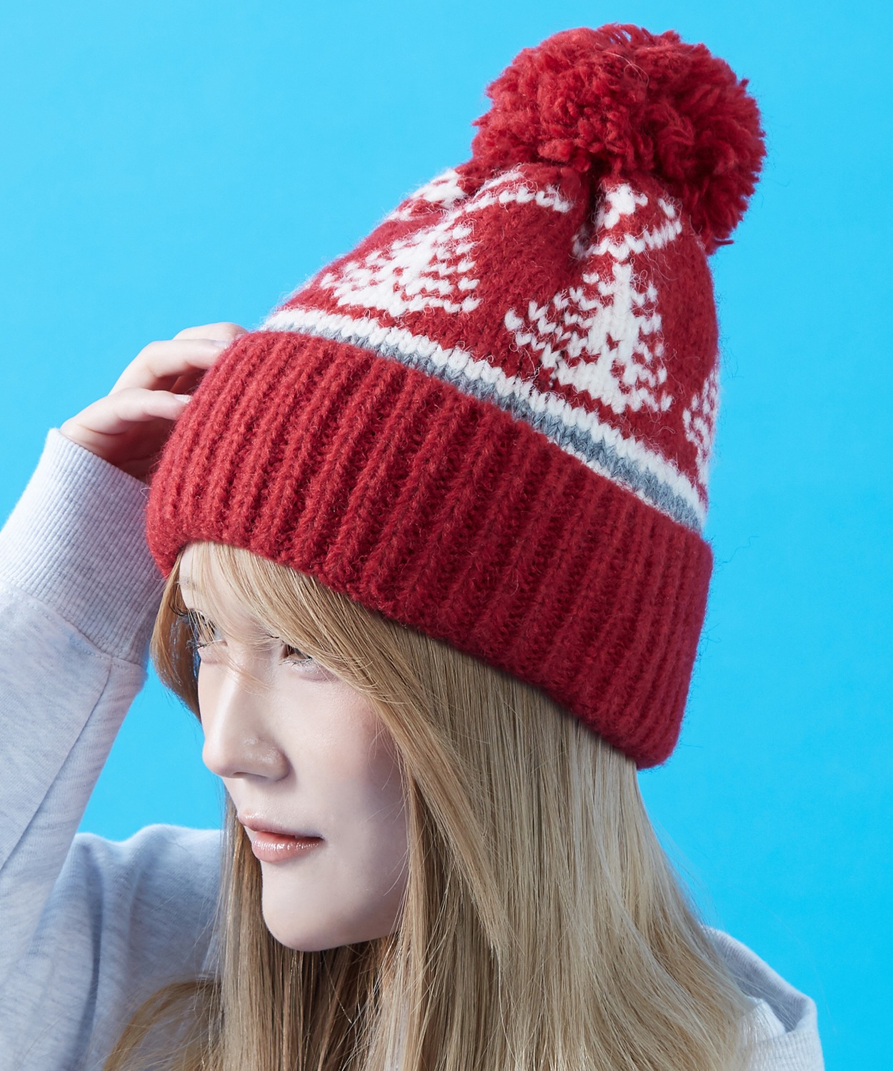 ニット帽 メンズ ニット帽子 ニットキャップ ビーニー 帽子 ボンボン カジュアル ストリート スケーター アメカジ 古着MIX 韓国ファッション | improves | 03