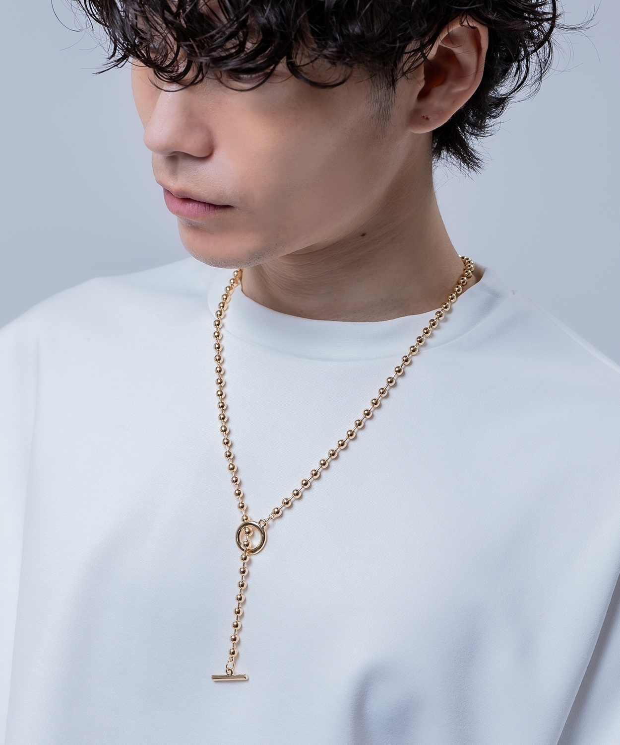 ゴールドネックレス 60cm ロング チェーン メンズ レディース アクセサリー ユニセックス ストリート 韓国ファッション カジュアル モード シンプル ギフト | improves | 03