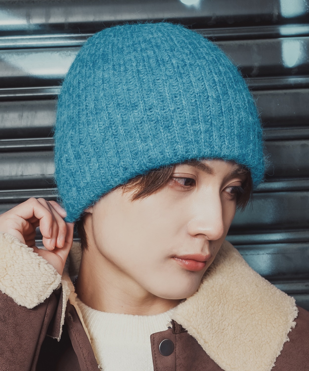 ニット帽 メンズ ニット帽子 ニットキャップ ビーニー 帽子 カジュアル ストリート スケーター アメカジ 古着MIX 韓国ファッション | improves | 01