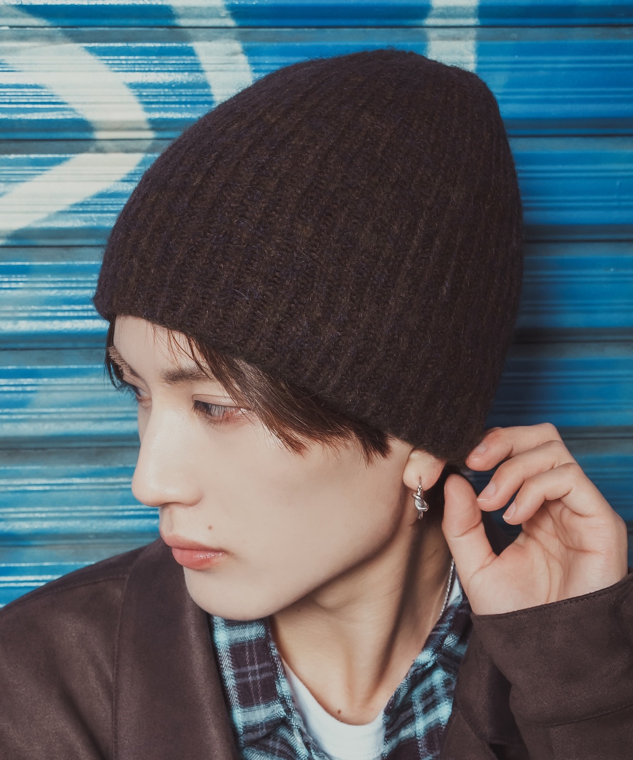 ニット帽 メンズ ニット帽子 ニットキャップ ビーニー 帽子 カジュアル ストリート スケーター アメカジ 古着MIX 韓国ファッション | improves | 04