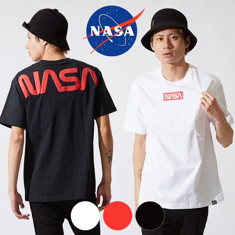 NASAプリントTシャツ