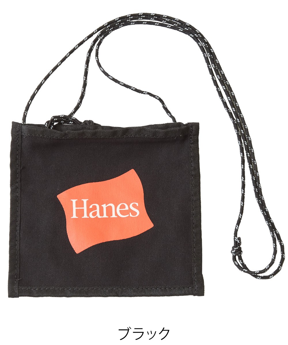 Hanes（ヘインズ） サコッシュ メンズ ブランド ミニ ショルダーバッグ