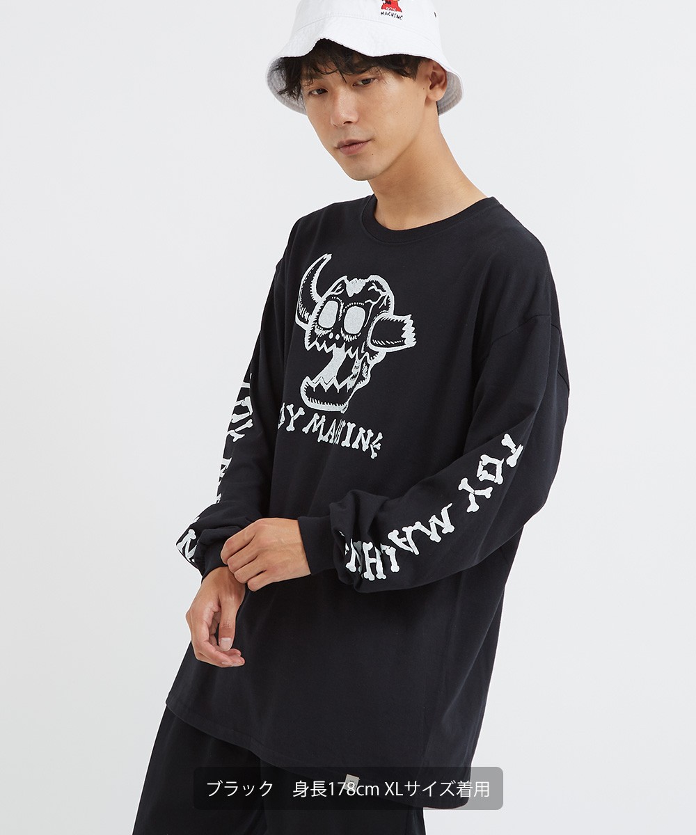 improves（インプローブス） TOY MACHINE トイマシーン 長袖Tシャツ