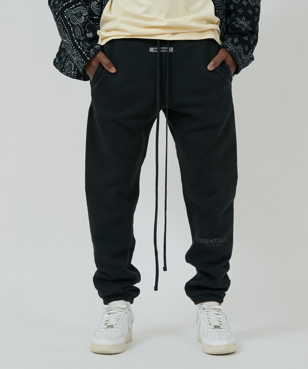 Fog Essentials エフオージーエッセンシャルズ スウェットパンツ 裏起毛 メンズ ウエストゴム スエットパンツ ブランド Fear Of God ワンマイルウェア Improves インプローブス 通販 Yahoo ショッピング