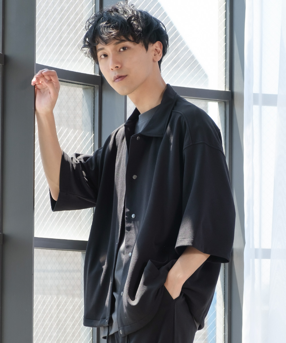 コーチジャケット メンズ セットアップ対応 ミリタリージャケット 半袖 サマージャケット ブルゾン アウター Improves インプローブス 通販 Yahoo ショッピング