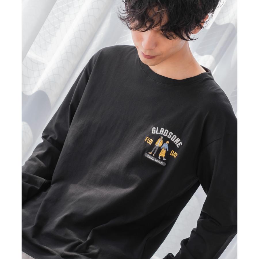 ロンt 長袖 ロングtシャツ ロンティー イラスト 刺繍 綿100 Usコットン メンズ Improves インプローブス 通販 Yahoo ショッピング ロンt 長袖 ロングtシャツ ロンティー イラスト 刺繍 綿100 Usコットン メンズ Improves インプローブス 通販 Yahoo ショッピング