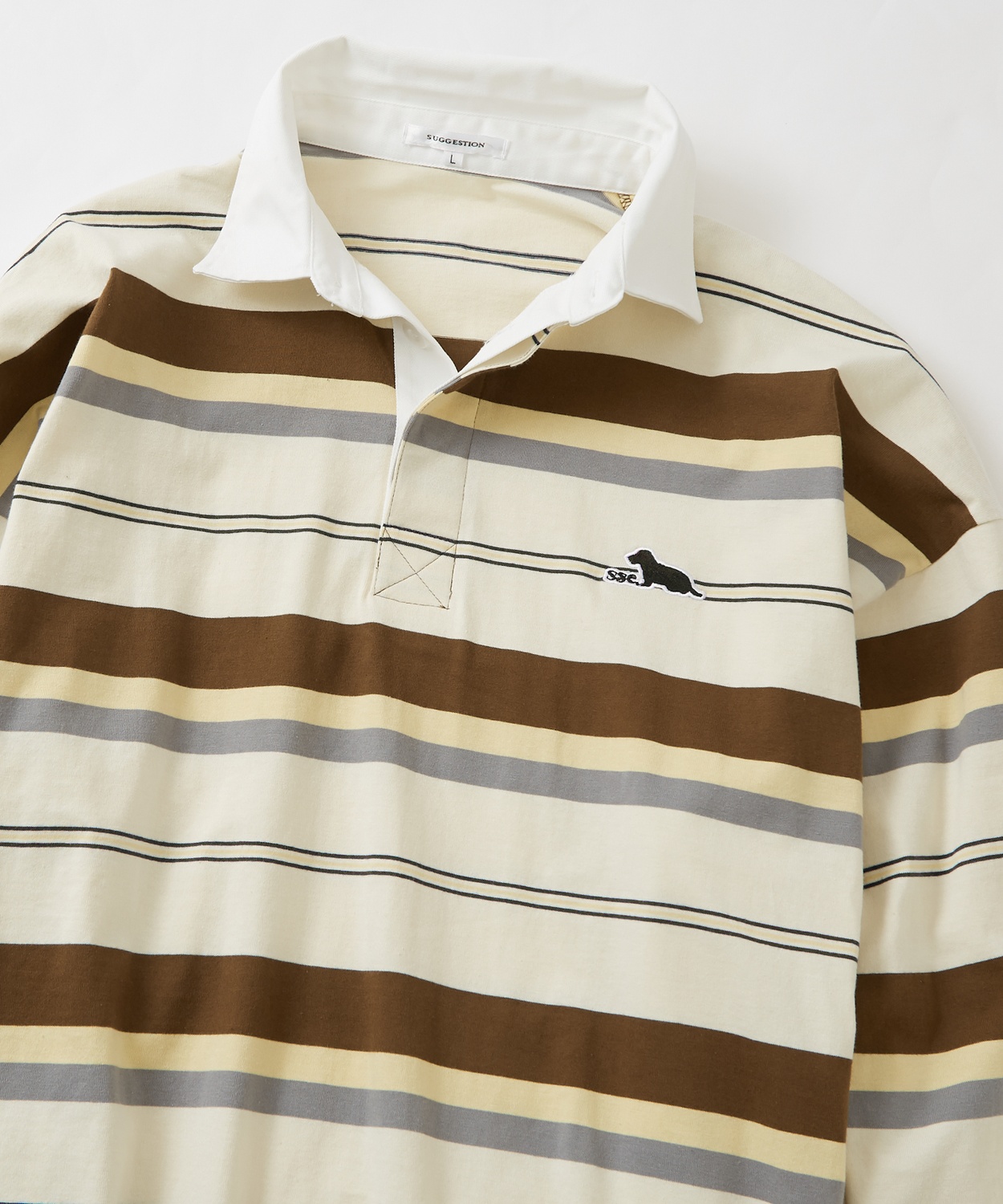 ワンフォークロージング 1111clothing ラガーシャツ メンズ