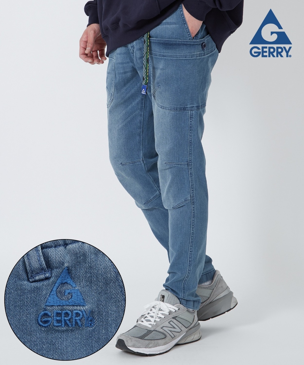 GERRY（ジェリー） クライミングパンツ メンズ デニムパンツ チノパン