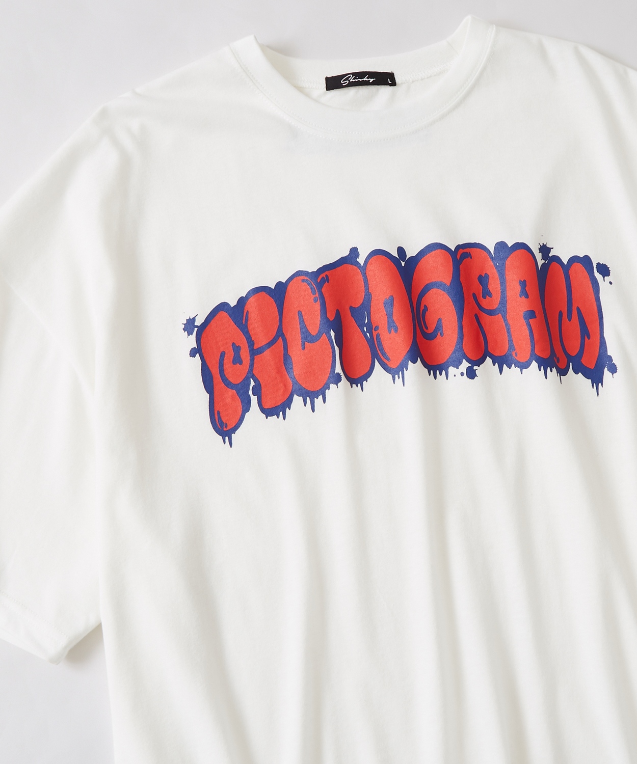 Tシャツ メンズ 半袖 カットソー タギング ロゴ プリント ビッグサイズ オーバーサイズ 古着MIX アメカジ ストリート カジュアル 韓国ファッション | improves | 01