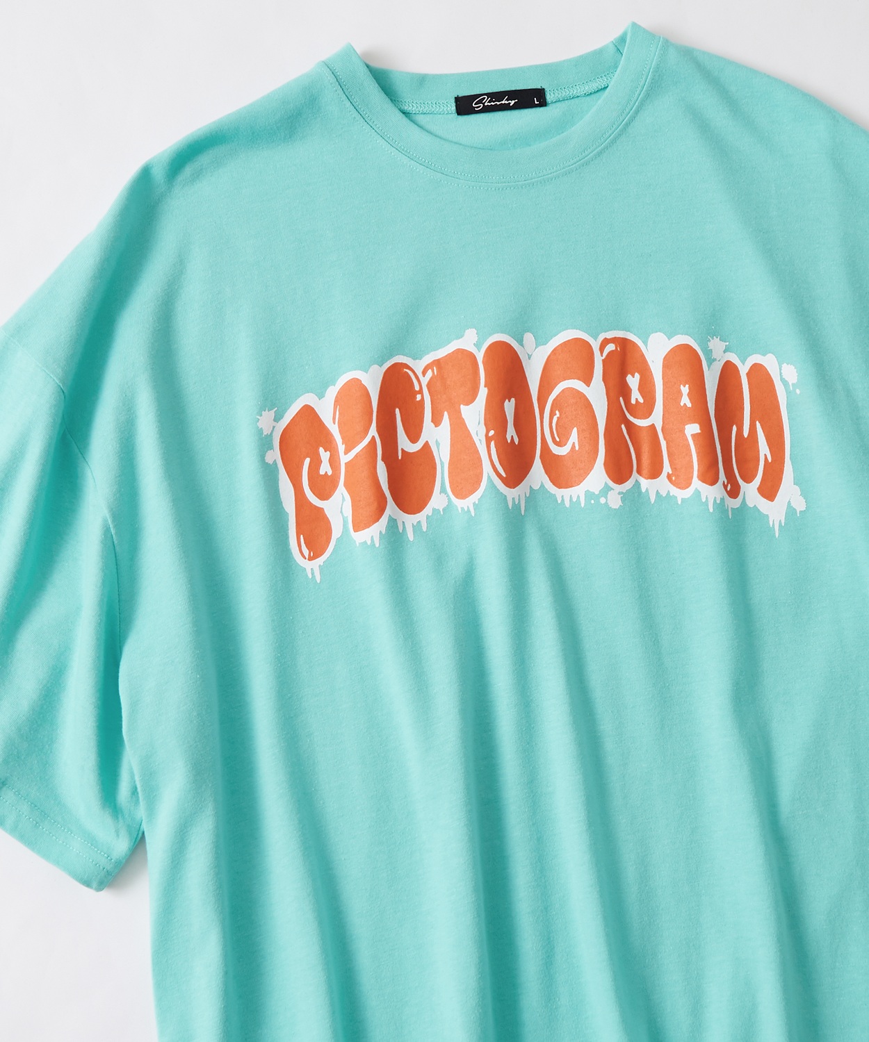 Tシャツ メンズ 半袖 カットソー タギング ロゴ プリント ビッグサイズ オーバーサイズ 古着MIX アメカジ ストリート カジュアル 韓国ファッション | improves | 02